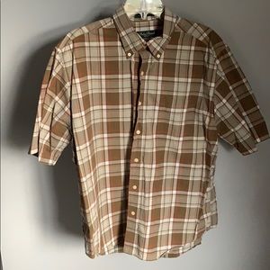 Men’s Plaid Palm Beach Golf Polo Shirt